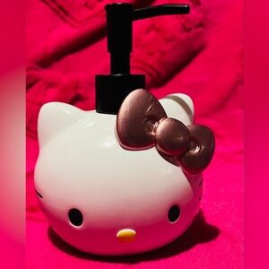 Hello Kitty Pink and White Soap Dispenser